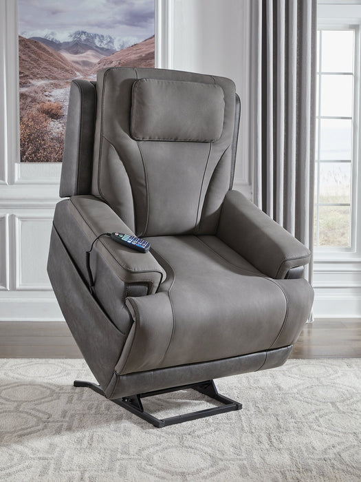 4Z-Peaceful Pause Power Lift Recliner - Abundant Home Collections
