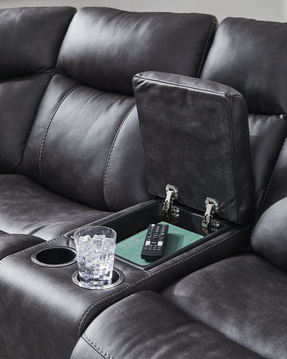 Sultan Meadow Reclining Sectional - Abundant Home Collections