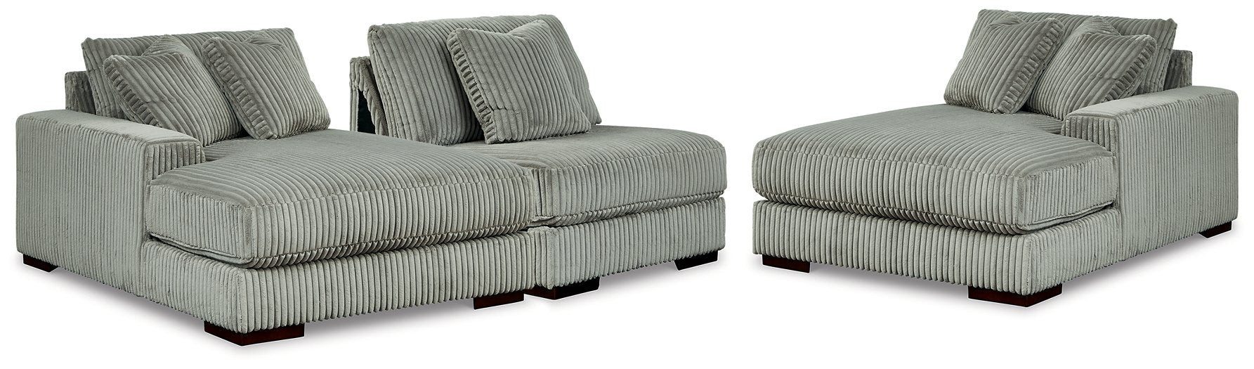 Lindyn Sectional with Double Chaise - Abundant Home Collections