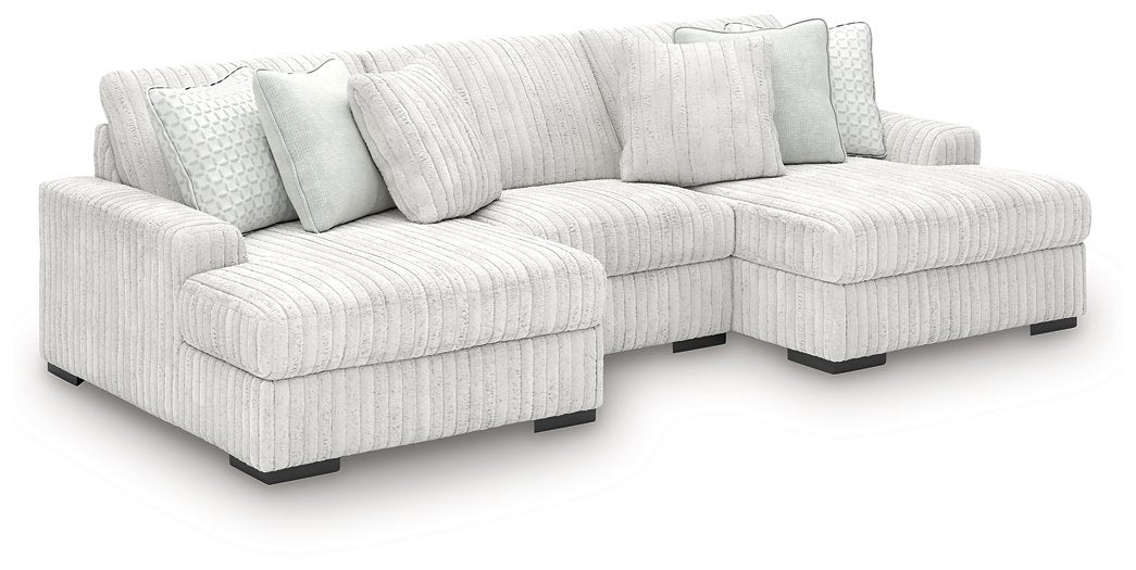 Stupendous Sectional with Double Chaise - Abundant Home Collections