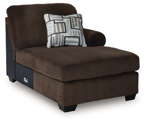 Kimlee Sectional with Chaise - Abundant Home Collections