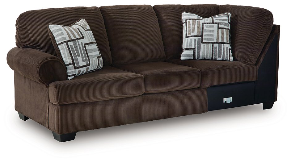 Kimlee Sectional with Chaise - Abundant Home Collections