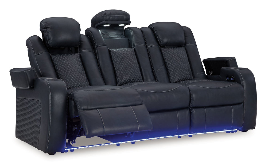 Fyne-Dyme Power Reclining Sofa - Abundant Home Collections