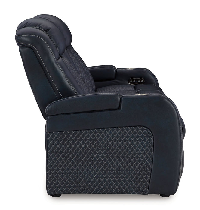 Fyne-Dyme Power Reclining Sofa - Abundant Home Collections
