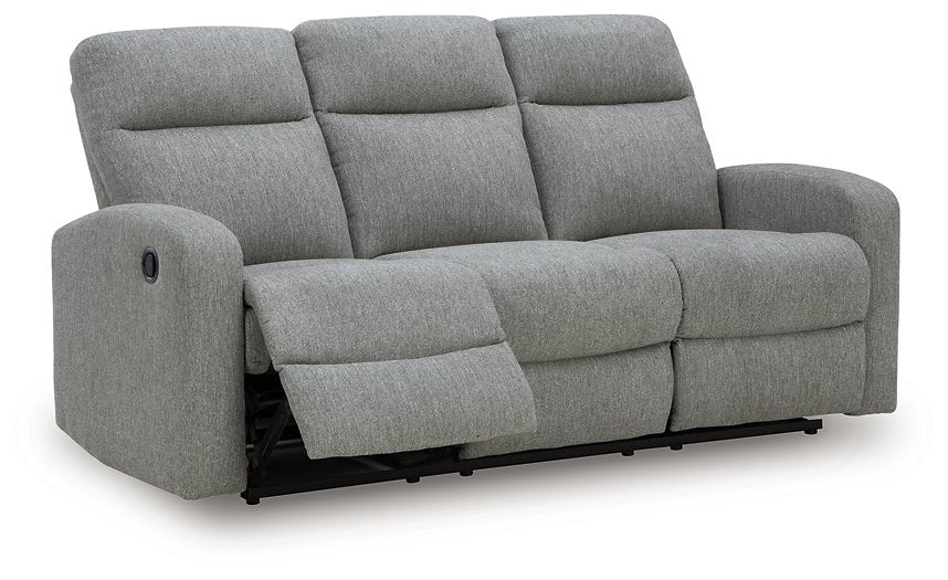 Gauntlet Reclining Sofa - Abundant Home Collections