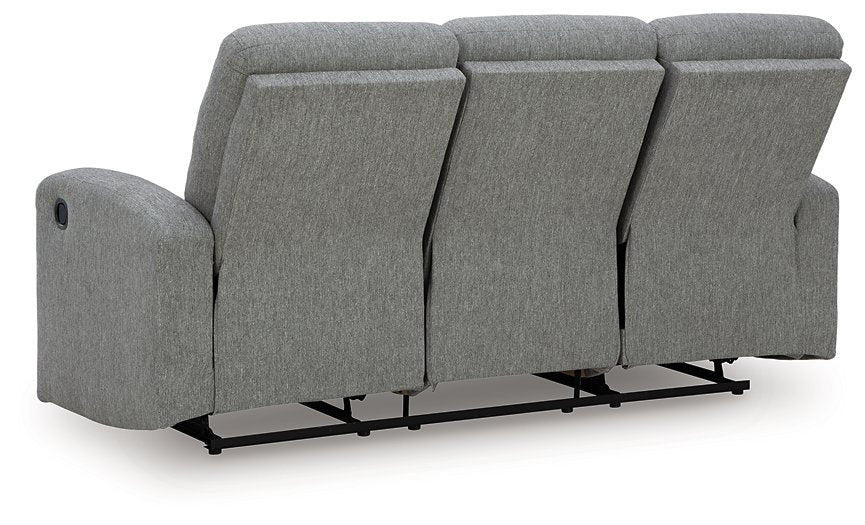 Gauntlet Reclining Sofa - Abundant Home Collections