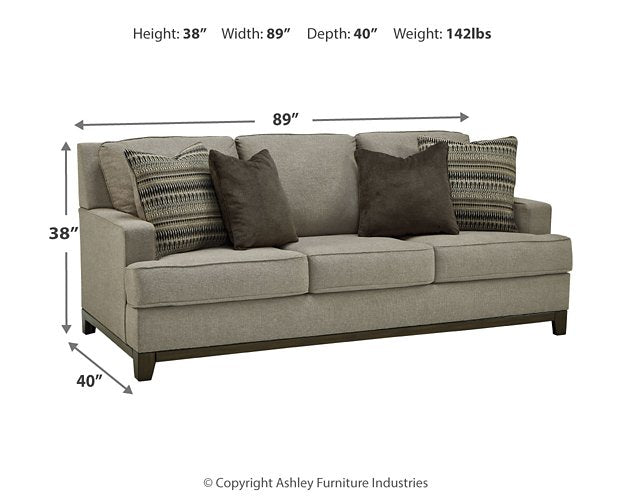 Kaywood Sofa - Abundant Home Collections