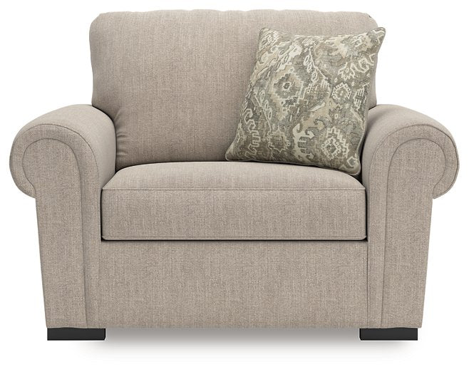 Sararose Oversized Chair - Abundant Home Collections