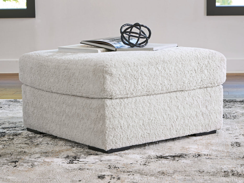 Cuddle Plush Oversized Accent Ottoman - Abundant Home Collections