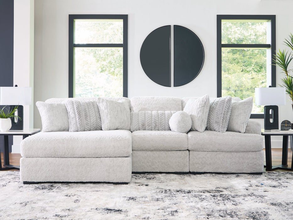 Cuddle Plush Sectional with Chaise - Abundant Home Collections