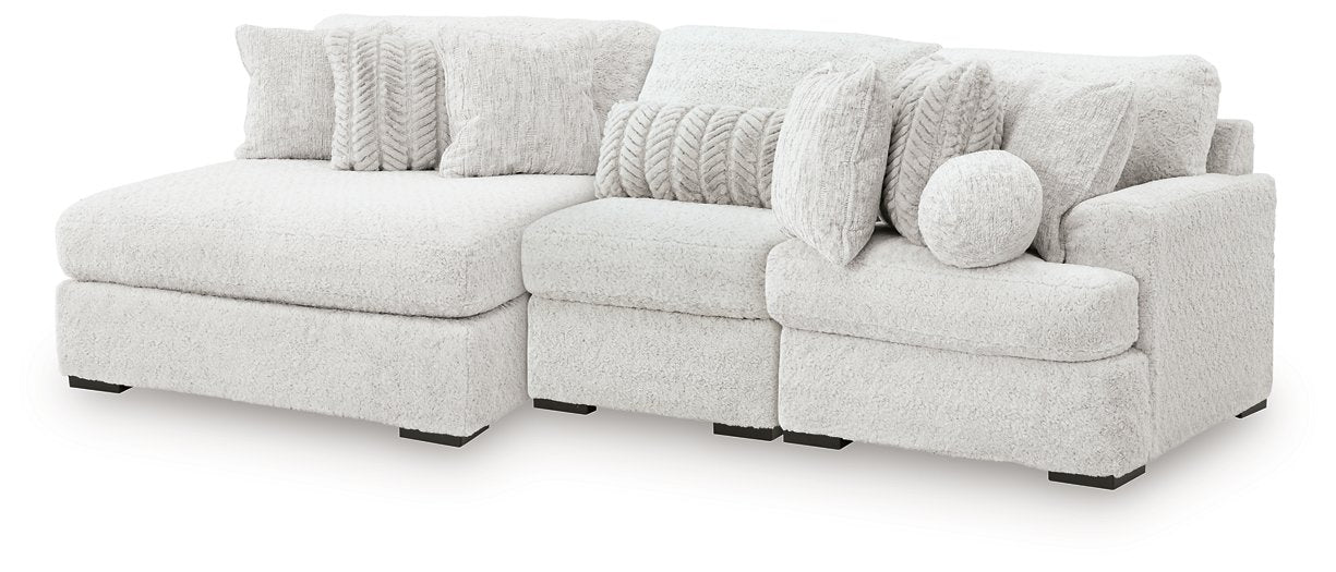 Cuddle Plush Sectional with Chaise - Abundant Home Collections