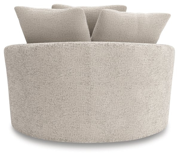 Cuddle Plush Oversized Swivel Accent Chair - Abundant Home Collections