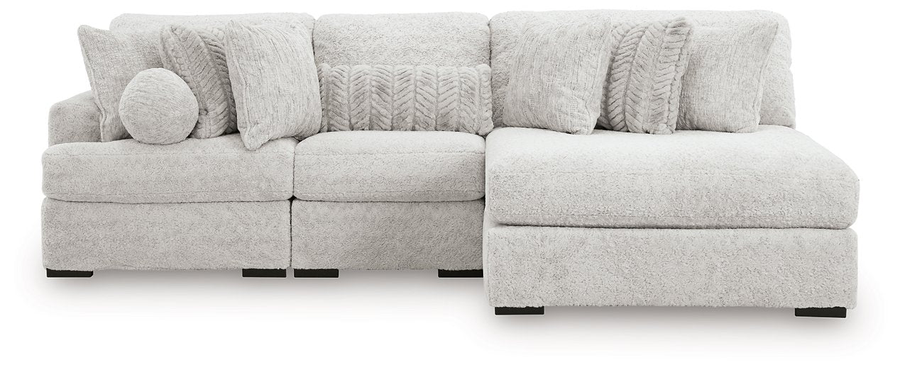 Cuddle Plush Sectional with Chaise - Abundant Home Collections