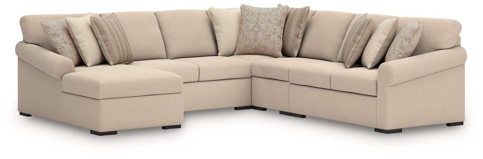 LadyMae Sectional with Chaise - Abundant Home Collections