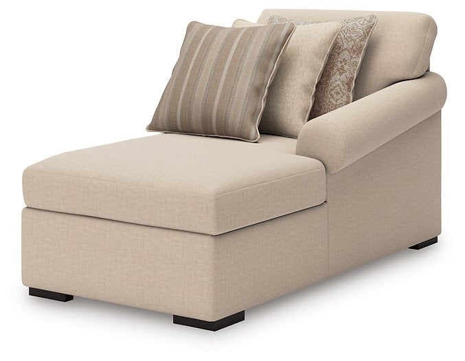 LadyMae Sectional with Chaise - Abundant Home Collections