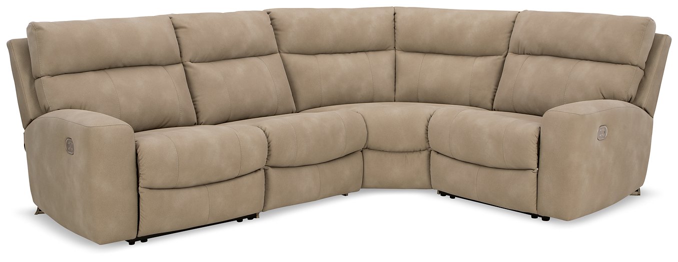 Next-Gen DuraPella Power Reclining Sectional - Abundant Home Collections