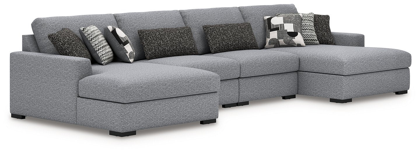 Bealton Sectional with Double Chaise - Abundant Home Collections