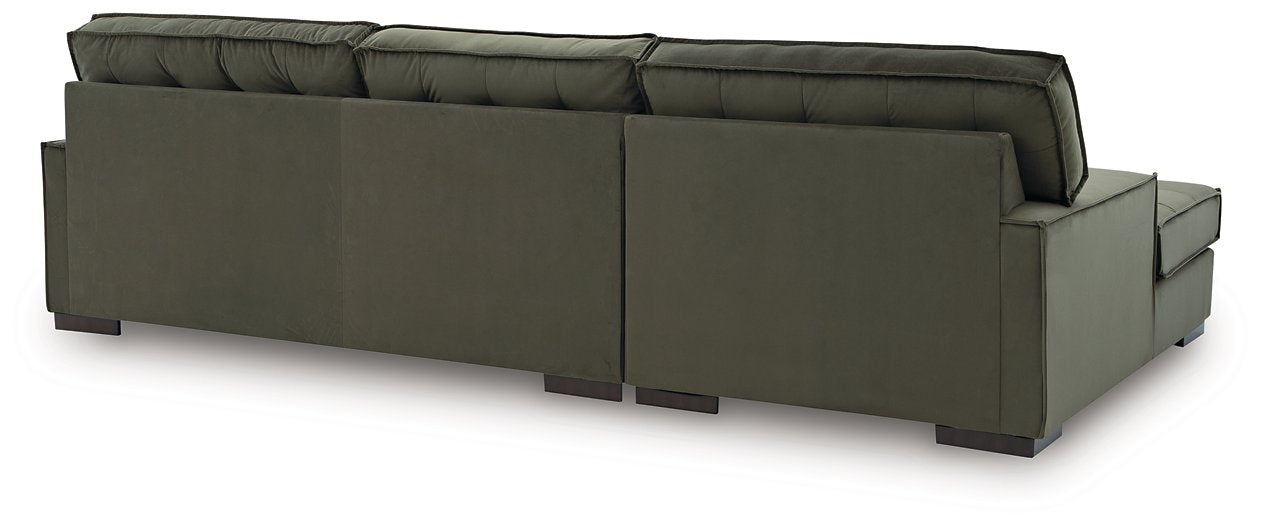 Caspian-Town Sectional with Chaise - Abundant Home Collections