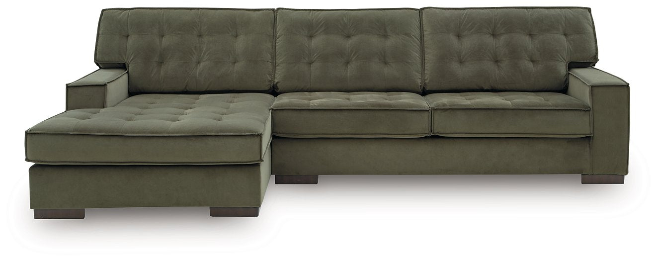 Caspian-Town Sectional with Chaise - Abundant Home Collections