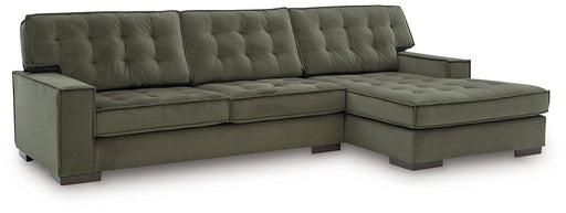 Caspian-Town Sectional with Chaise - Abundant Home Collections