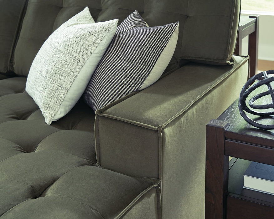 Caspian-Town Sectional with Chaise - Abundant Home Collections