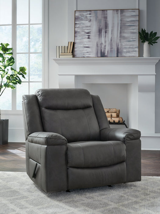 Status Check Recliner - Abundant Home Collections