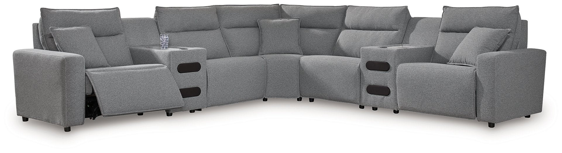 Modmax Power Reclining Sectional with Chaise - Abundant Home Collections