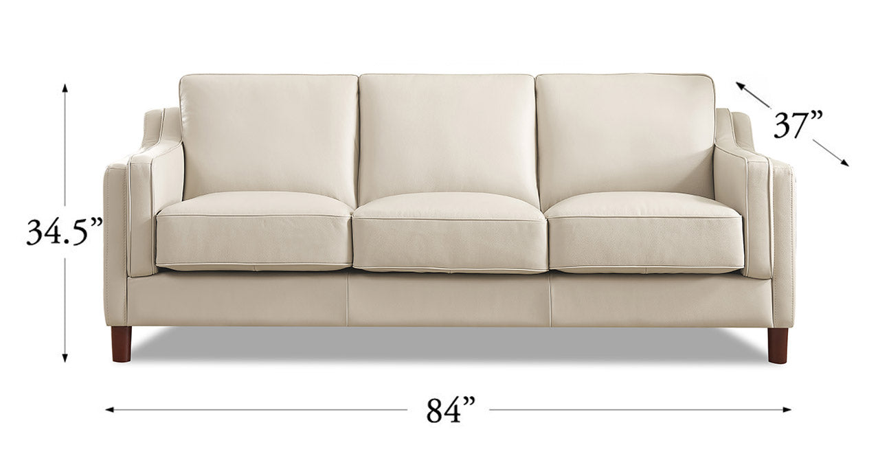 Bella Leather Sofa Collection - Abundant Home Collections