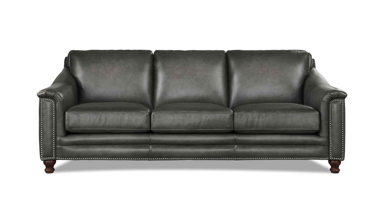 Belfast Leather Sofa Collection - Abundant Home Collections