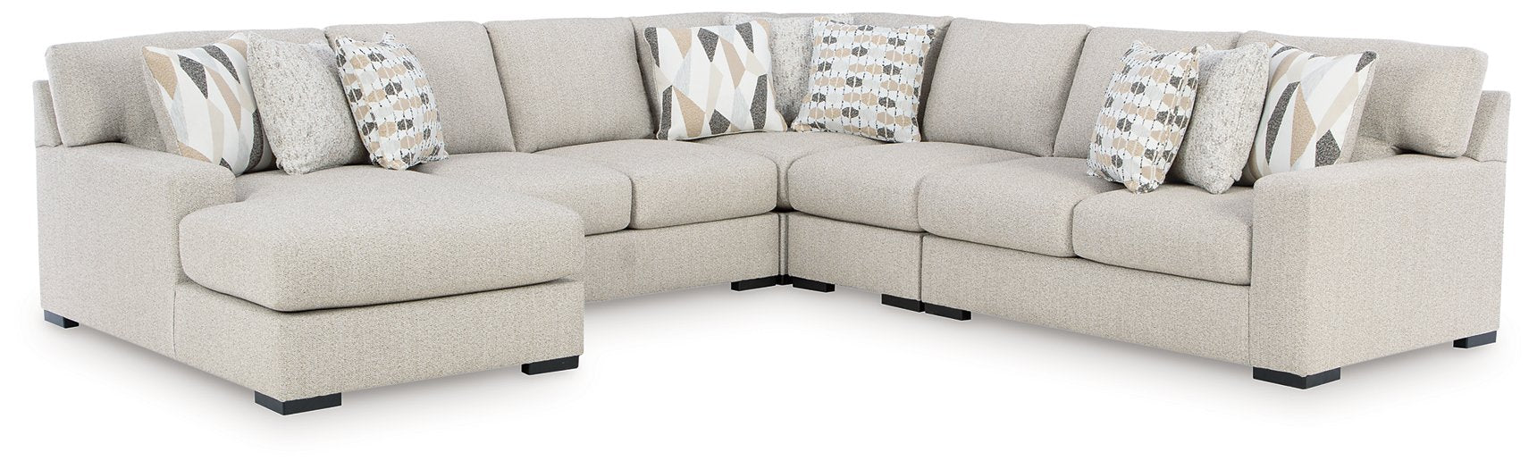 Laurelgrove Sectional with Chaise - Abundant Home Collections