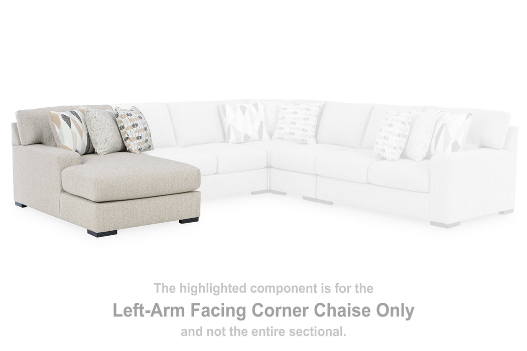 Laurelgrove Sectional Sofa Chaise - Abundant Home Collections