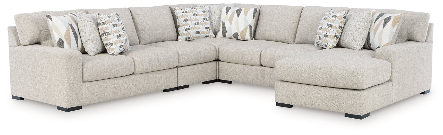Laurelgrove Sectional with Chaise - Abundant Home Collections