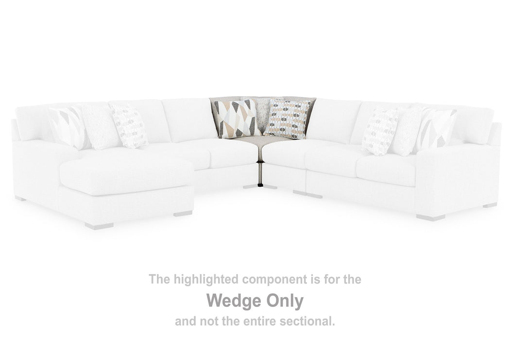 Laurelgrove Sectional with Chaise - Abundant Home Collections