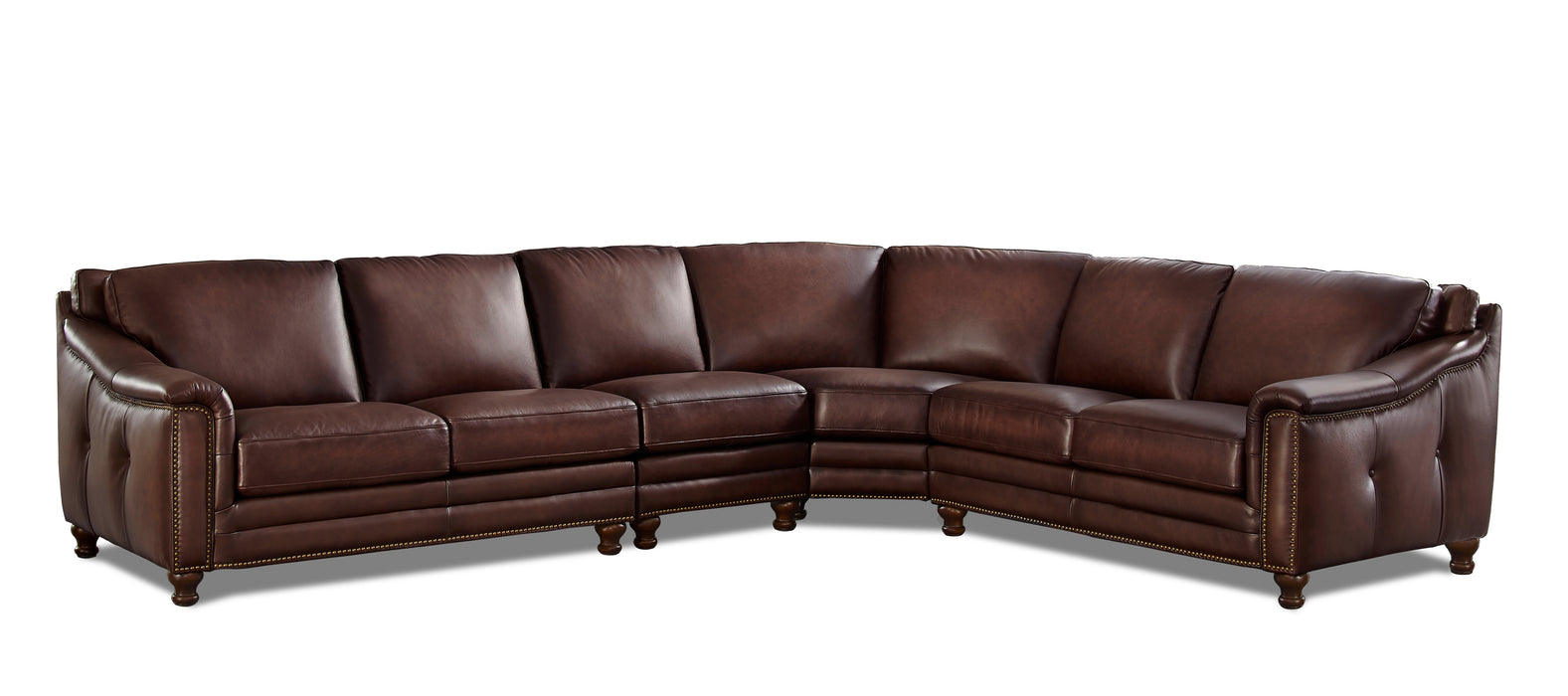 Belfast Leather Sectional Collection - Abundant Home Collections
