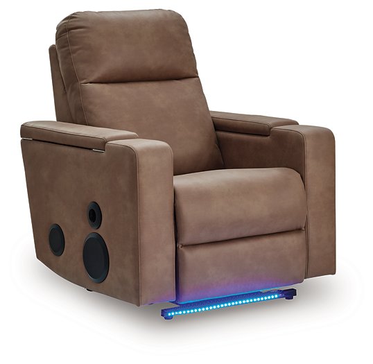 Lorrenton Power Glider Recliner with Audio System - Abundant Home Collections