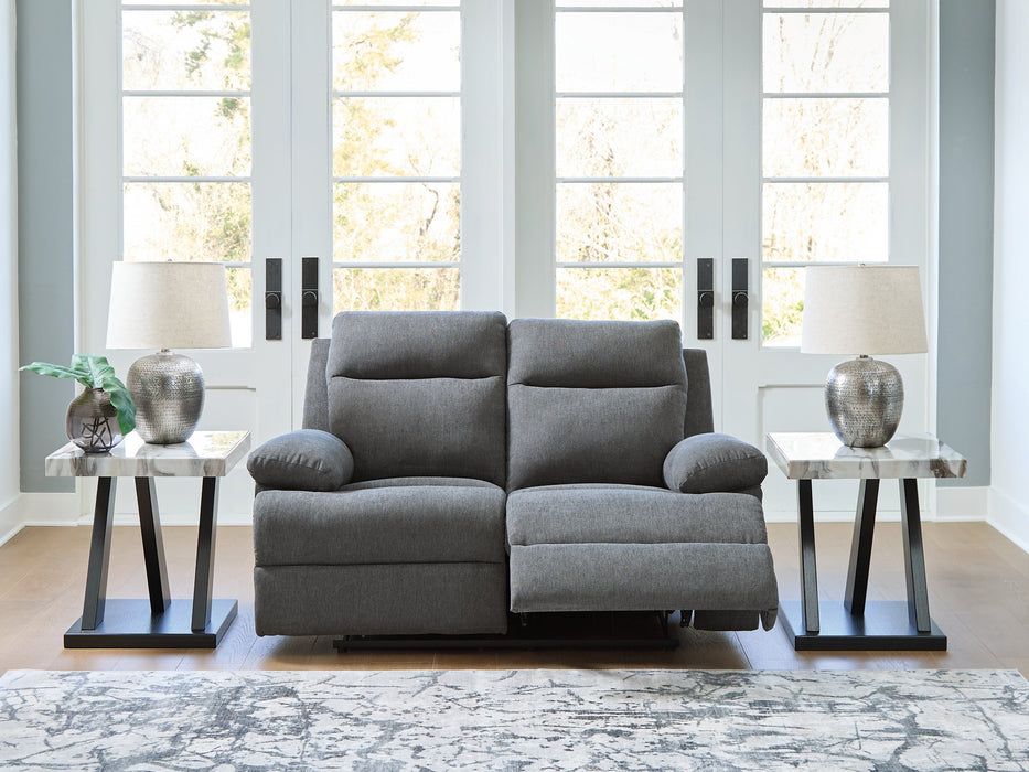 Side-Swipe Reclining Loveseat - Abundant Home Collections