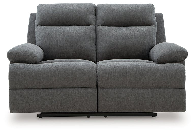 Side-Swipe Reclining Loveseat - Abundant Home Collections