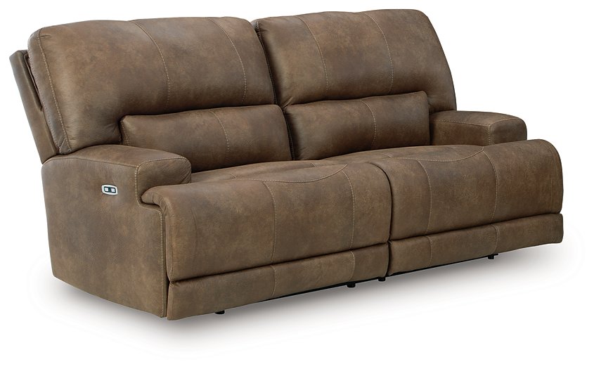 Beckley Place Power Reclining Sofa - Abundant Home Collections