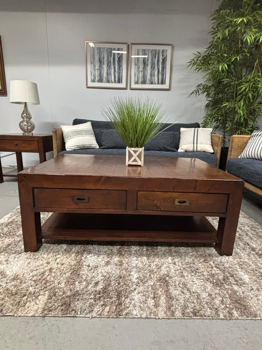 Solid Wood Coffee Table & End Table! Very High-End! - Abundant Home Collections