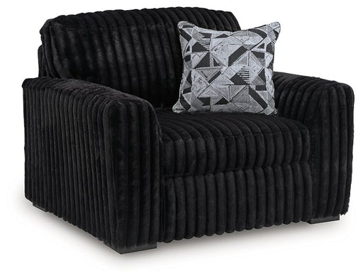 Midnight-Madness Oversized Chair - Abundant Home Collections