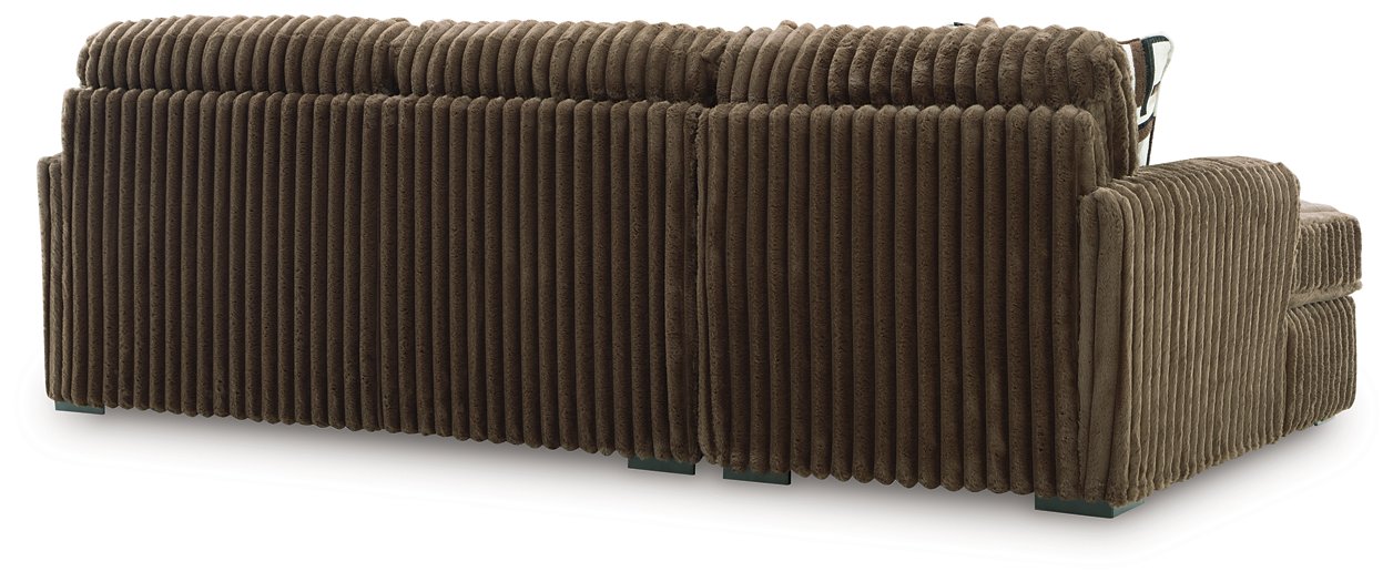 Midnight-Madness Sectional Sofa with Chaise - Abundant Home Collections