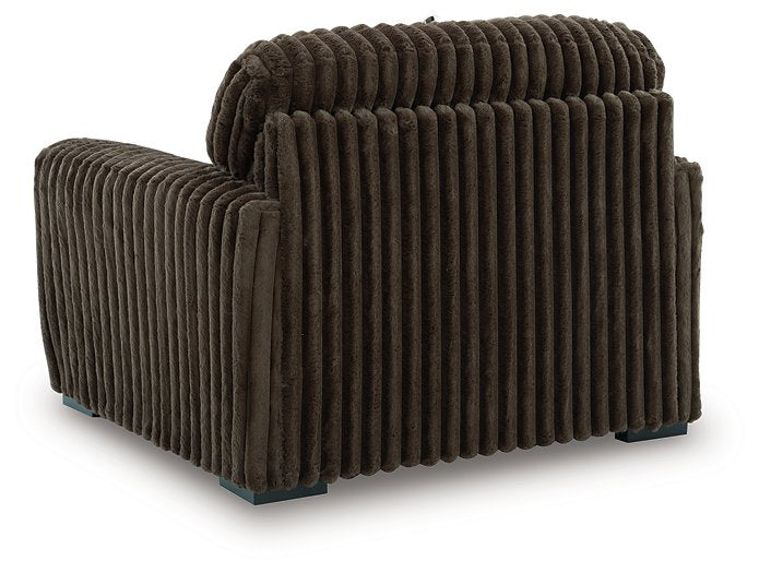 Midnight-Madness Oversized Chair - Abundant Home Collections