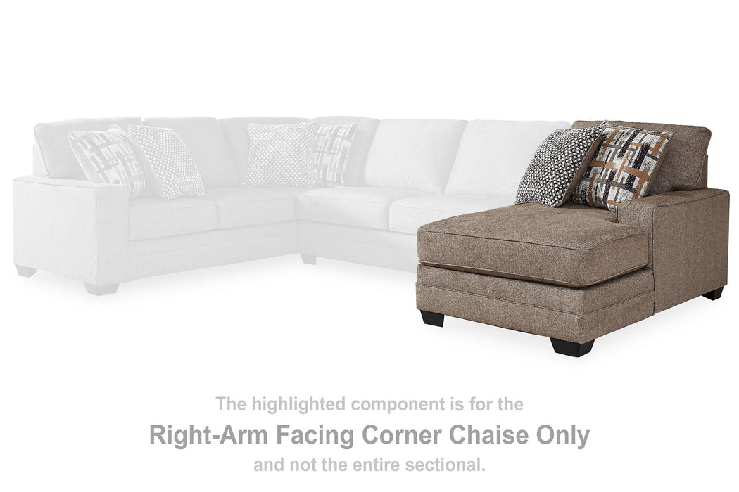 Cannonbrook Sectional with Chaise - Abundant Home Collections