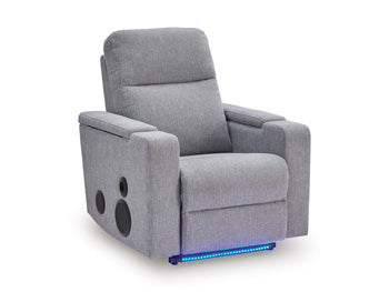Pineland Power Glider Recliner with Audio System - Abundant Home Collections