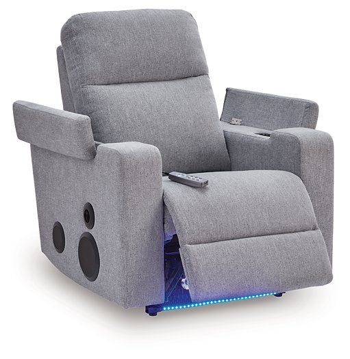 Pineland Power Glider Recliner with Audio System - Abundant Home Collections