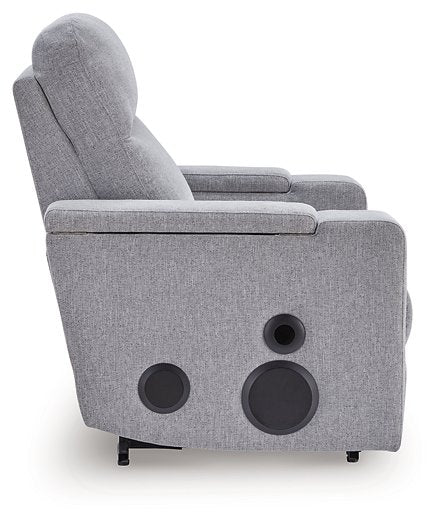 Pineland Power Glider Recliner with Audio System - Abundant Home Collections