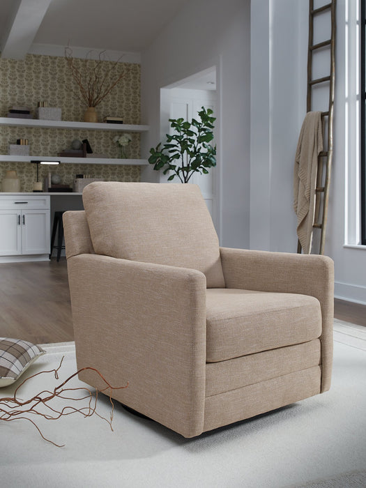 Freybourne Next-Gen Nuvella Swivel Accent Chair - Abundant Home Collections