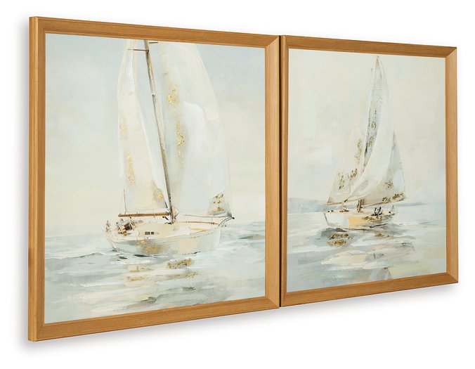Winbrook Wall Art Set (Set of 2) - Abundant Home Collections