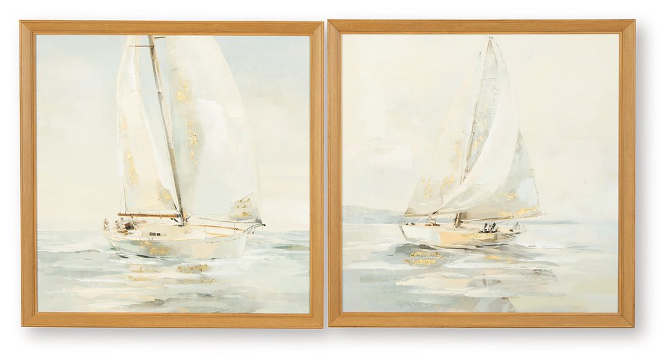 Winbrook Wall Art Set (Set of 2) - Abundant Home Collections