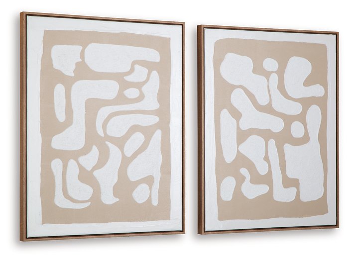 Waldett Wall Art (Set of 2) - Abundant Home Collections